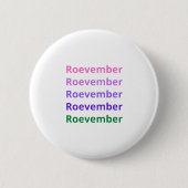 Roevember Ronde Button 5,7 Cm (Voorkant)