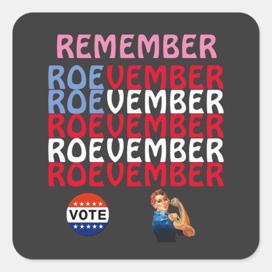 ROEVEMBER Sticker (Voorkant)