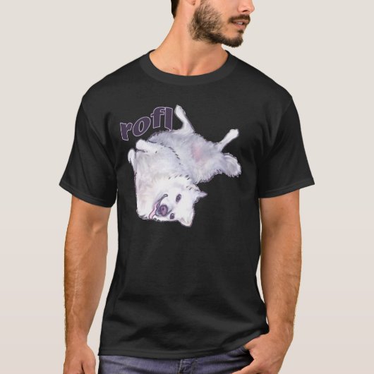 ROFL american eskimo T-shirt (Voorkant)