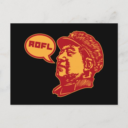 ROFLMAO BRIEFKAART (Voorkant)