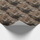 Rog-houtmose Cadeaupapier (Hoek)