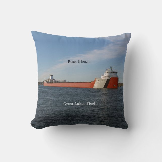 Roger Blough coussin carré (Recto)