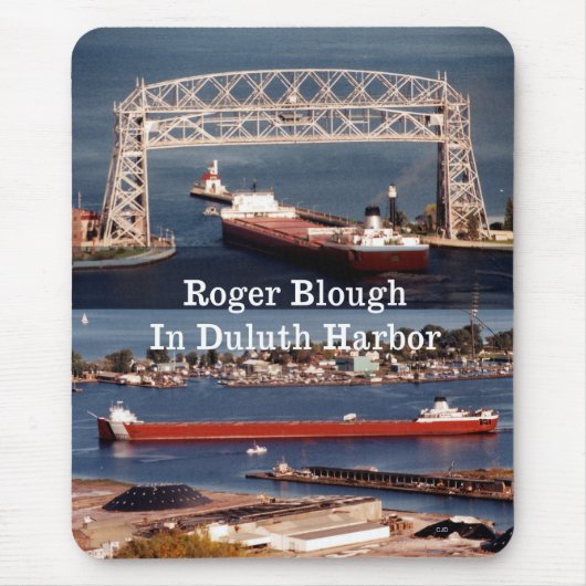 Roger Blough Duluth mousepad Muismat (Voorkant)