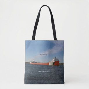 Roger Blough over canvas tas