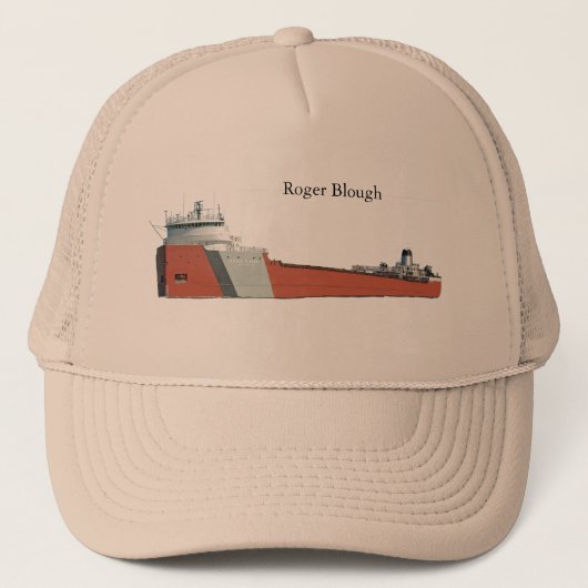 Roger Blough trucker hat Pet (Voorkant)