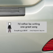Roger Bumpersticker (Op auto)