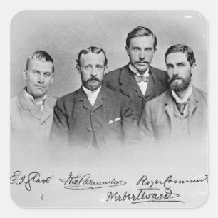 Roger Casement Vierkante Sticker
