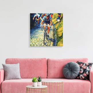 Roger de Vlaeminck Ronde van Vlaanderen 1978 Canvas Afdruk