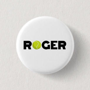 Roger Tennis Ronde Button 3,2 Cm
