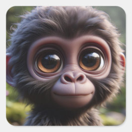 "Roger" Vierkante Sticker