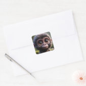 "Roger" Vierkante Sticker (Envelop)