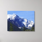 Roger's Pass Summit Stretched Canvas Print (Voorkant)