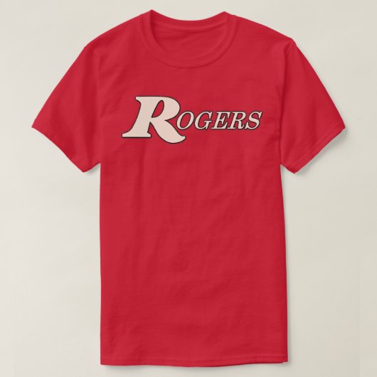 Rogers White T-shirt (Design voorkant)
