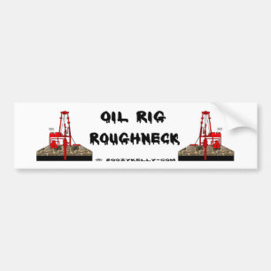 Roghnek Bumpersticker, Olierijs, Oliepatch, Olie Bumpersticker