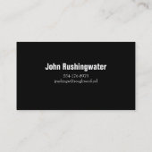 Roghwood (geel) visitekaartje (Achterkant)