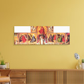 Rogier van der Weyden - Altar of Last Arrest Canvas Afdruk (Insitu (Woonkamer))