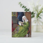 Rogier van der Weyden de Magdalen-lezing Briefkaart (Staand voorkant)