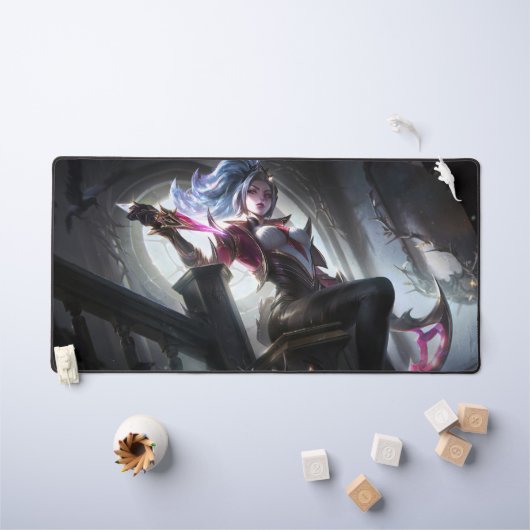 Rogue Assassin Deskmat | Mat de bureau personnalis (Tableau pour enfants)