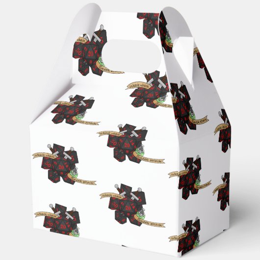 Rogue Dice Design Bedankdoosjes (Achterkant)