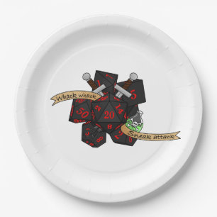 Rogue Dice Design Papieren Bordje