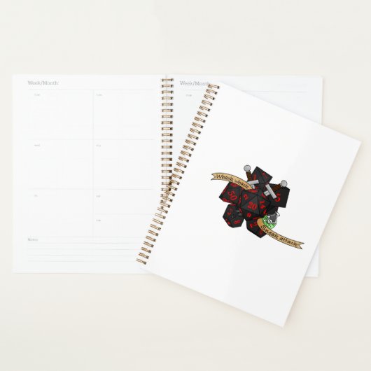 Rogue Dice Design Planner (Display)