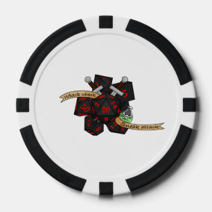 Rogue Dice Design Poker Chips