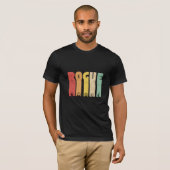 Rogue Dungeon Fantasy Rollenspel Grunge T-Shirt (Voorkant volledig)