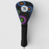 Rogue planets monogram golfheadcover (Voorkant)
