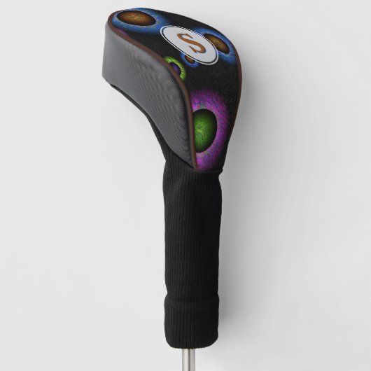 Rogue planets monogram golfheadcover (Schuin)