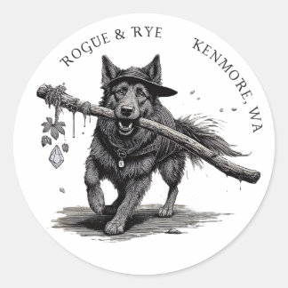 Rogue & Rye Le Sticker Druid 3in