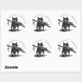 Rogue & Rye Le Sticker Druid 3in (Feuille)