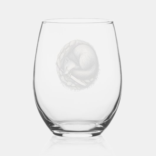 Rogue & Rye Stemless wijnglas Wijnglas Zonder Voet (Achterkant)