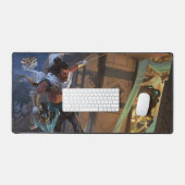 Rogue Sentinel Deskmat | Mat de bureau personnalis (Clavier et souris)