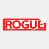 Rogue Stamp Bumpersticker (Voorkant)