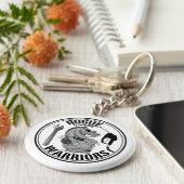 Rogue Warrior B&W Sleutelhanger (Zijkant)