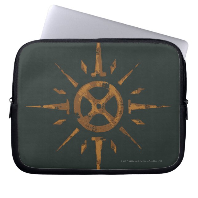 Rohan Crest Laptop Sleeve (Voorkant)