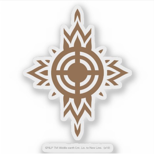 Rohan Crest Sticker (Voorkant)