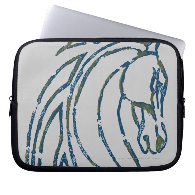 Rohan Kings Hall Banner Laptop Sleeve (Voorkant)