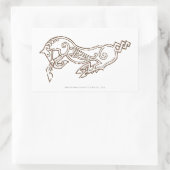 Rohan Symbol Rechthoekige Sticker (Tas)