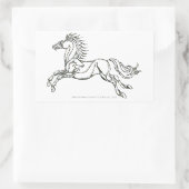 Rohan Symbol Rechthoekige Sticker (Tas)