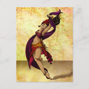 Rohesia Dancer Briefkaart