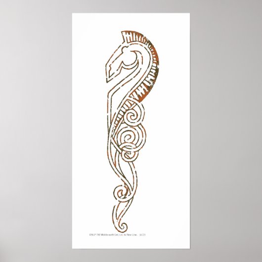 Rohirrim Flag Poster (Voorkant)