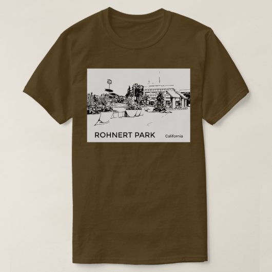 Rohnert Park California TShirt (Design devant)