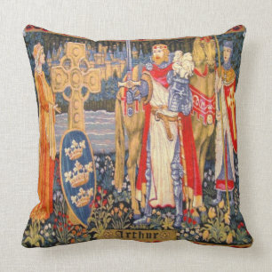 Roi Arthur de coussin