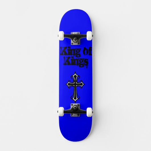 Roi bleu des Rois Skateboard Deck (Recto)