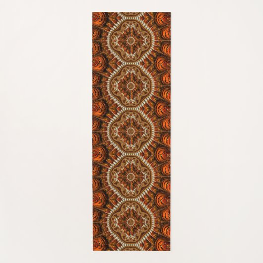 Roi citrouille - Tapis de yoga (Devant)