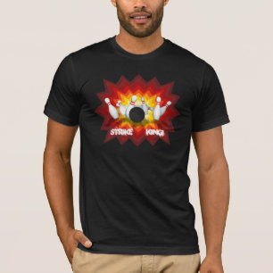 Roi de grève : T-shirt de goupilles de bowling :