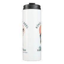Roi de la bouteille thermique pour pêcheur de saum