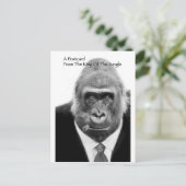 roi de la carte postale (Debout devant)