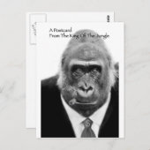 roi de la carte postale (Devant / Derrière)